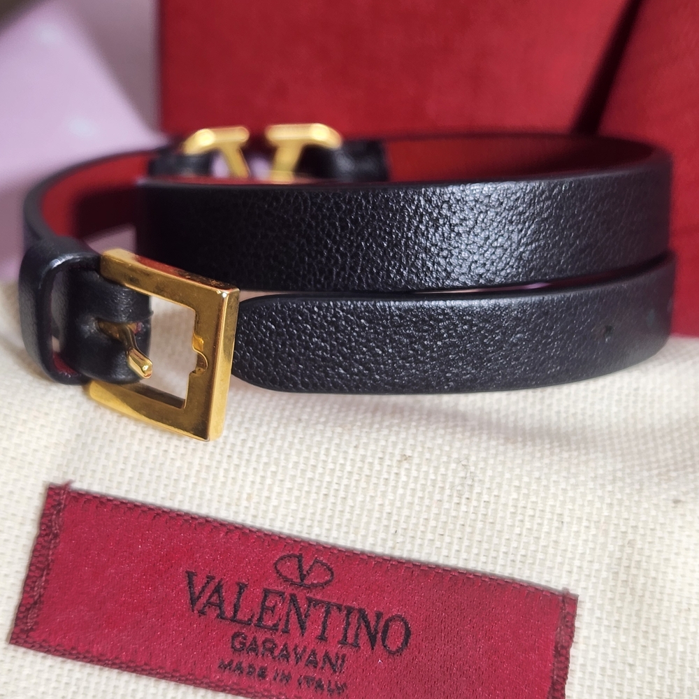 #136 Valentino Double Wrap Bracelet - Picture 7 of 11